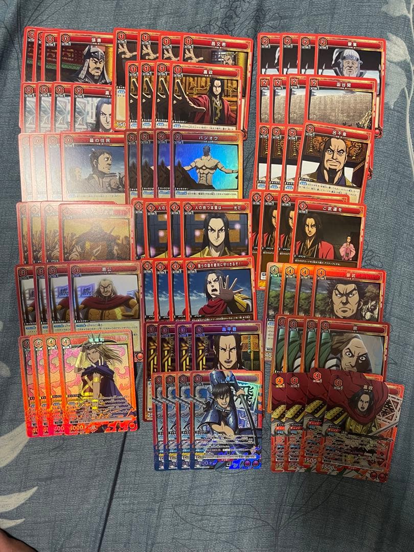 ユニオンアリーナ 赤 秦国 キングダム デッキ SR R UC C 4コン - メルカリ