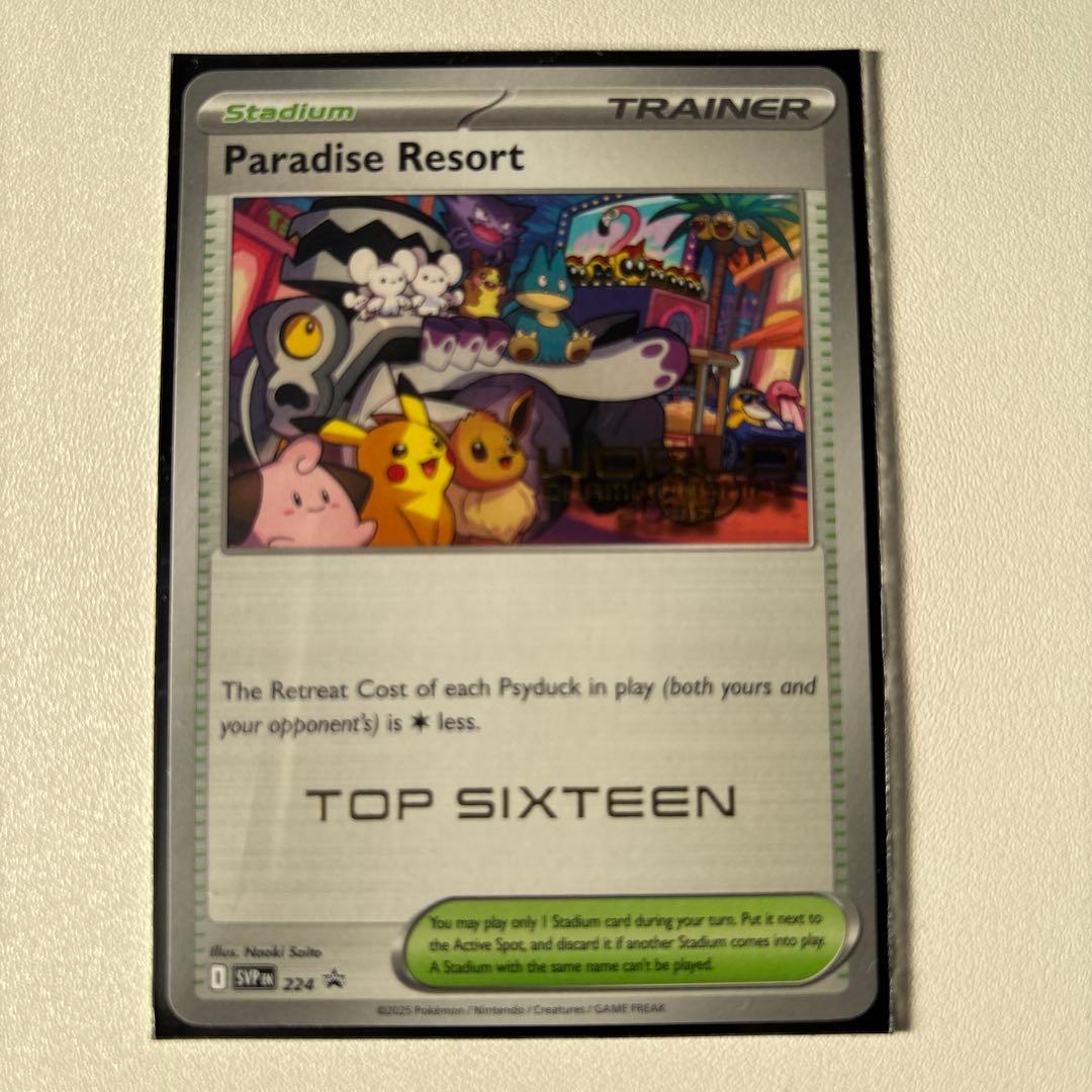 パラダイスリゾート WCS2025 top16