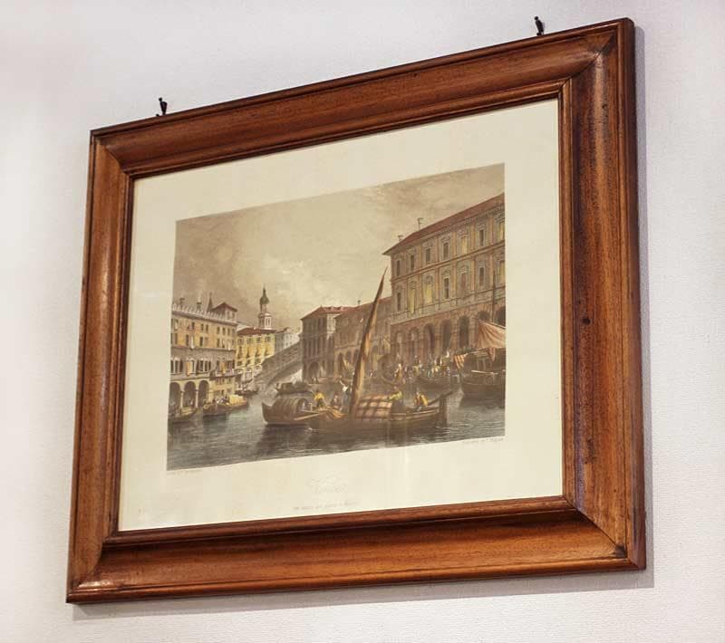 イタリア 額絵 ベネチア柄 エッチング アンティーク 古典 TOS-1517 楽天市場】ITALIA CORNICI 額絵 幅98cm IC-00020 / イタリア
