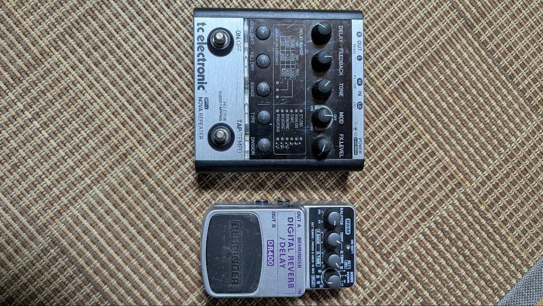 ギター tc electronic NOVA REPEATER & DR400 SET