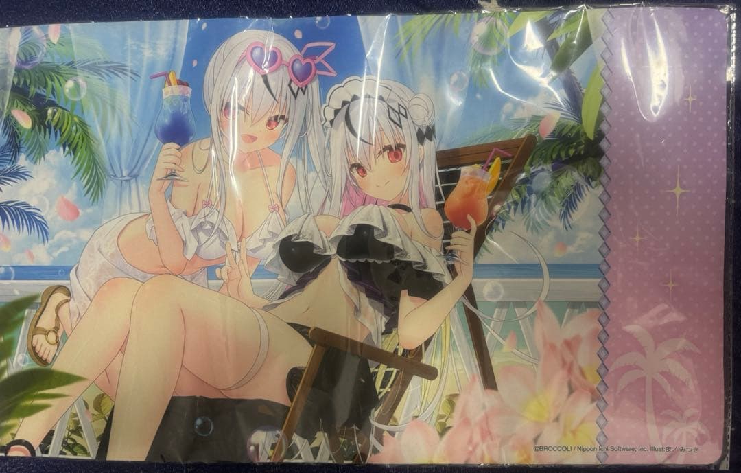 Z/X ゼクス　大人買い特典ラバーマットスリム　イース&スイサマーリゾートver