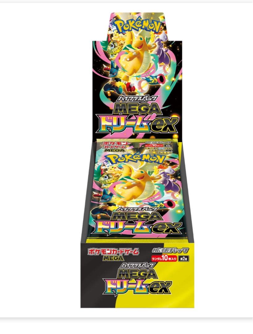 ポケモンカードゲーム MEGA ドリームEX 未開封 boxシュリンク付