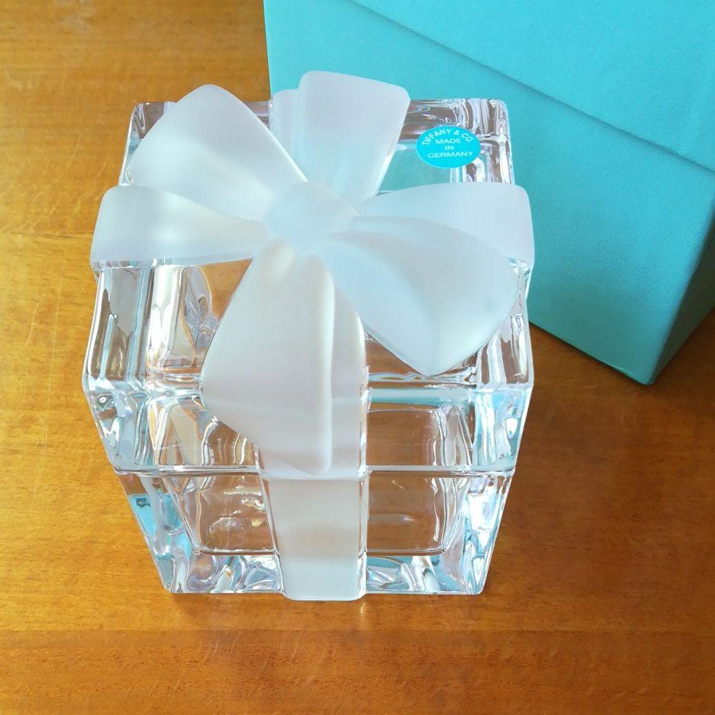 ティファニー　【レア】クリスタルリボンボックス