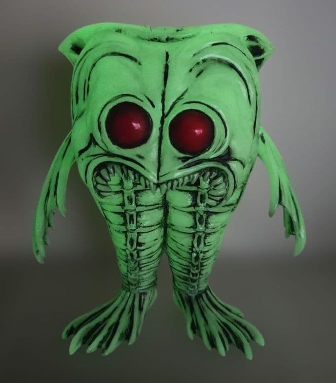 ヒモノラ　ヒモノラデコイ　ソフビ　蓄光　沼津市　味確認生物　リポップ