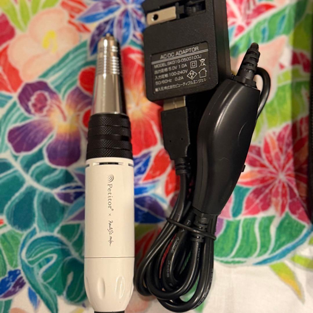 値下げ　プチトルSネイリストmikaコラボネイルマシーン　ケース付き