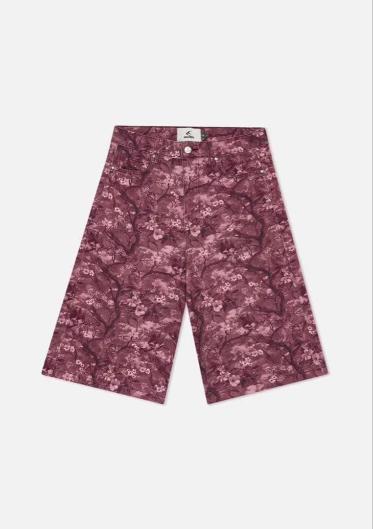 その他 scuffers RealFlowerBurgundyJumboShorts38