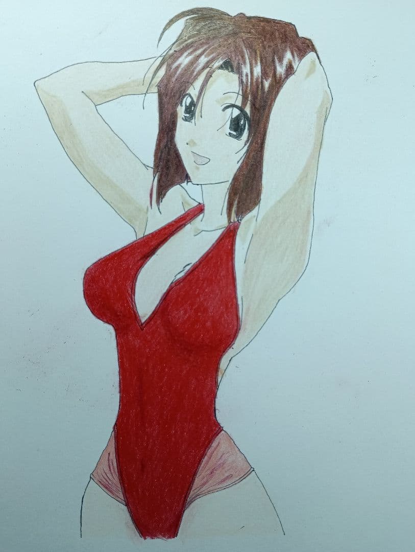 アニメスタイル 水着 女性キャラクター 絵画 水着姿が眩しい♪「クラにか」原作者書き下ろし＆石見舞菜香、鈴代紗弓