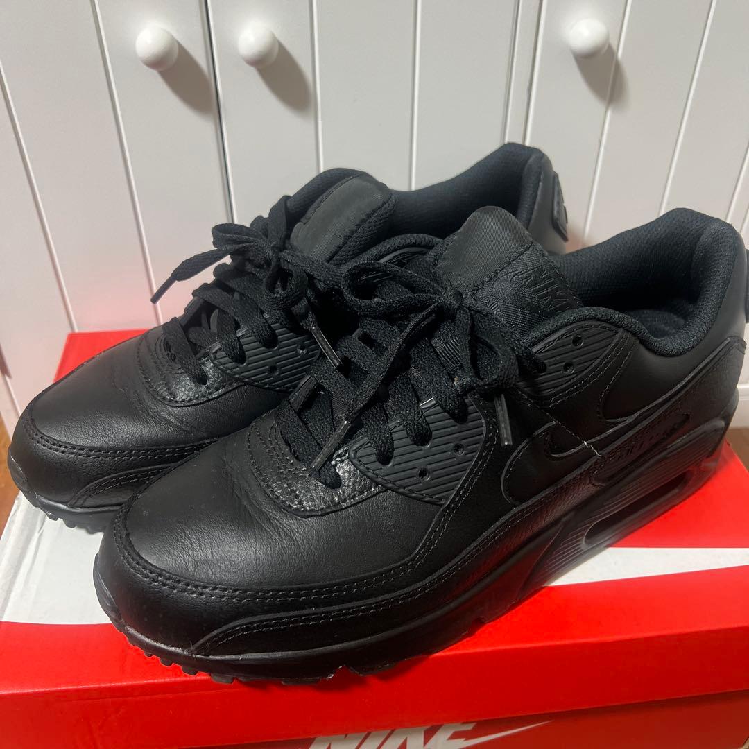 ほぼ新品！NIKE AIR MAX 90 LTR ブラック / 27.5cm