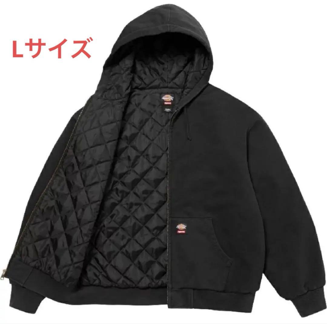 Supreme x Dickies Quilted Zip Up ブラック