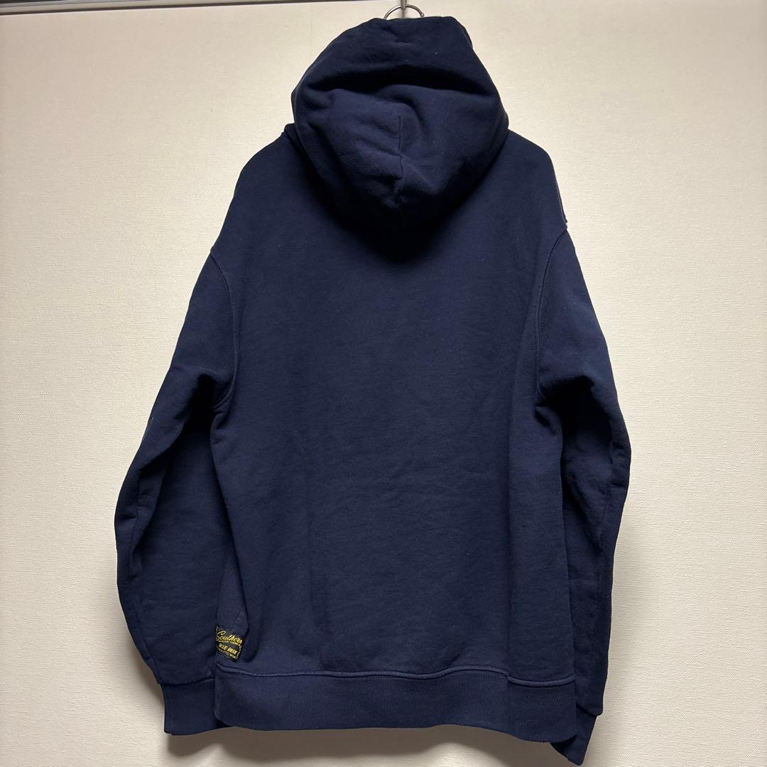 USA製 ブルーブルー GO BLUE スウェットパーカー トレーナー ハリラン