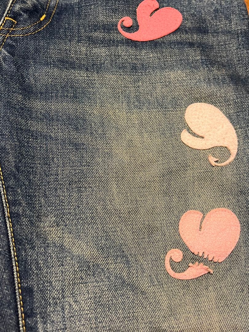 UNDER COVER デニム 05aw 38 ハート 初期 アーツ期 - メルカリ