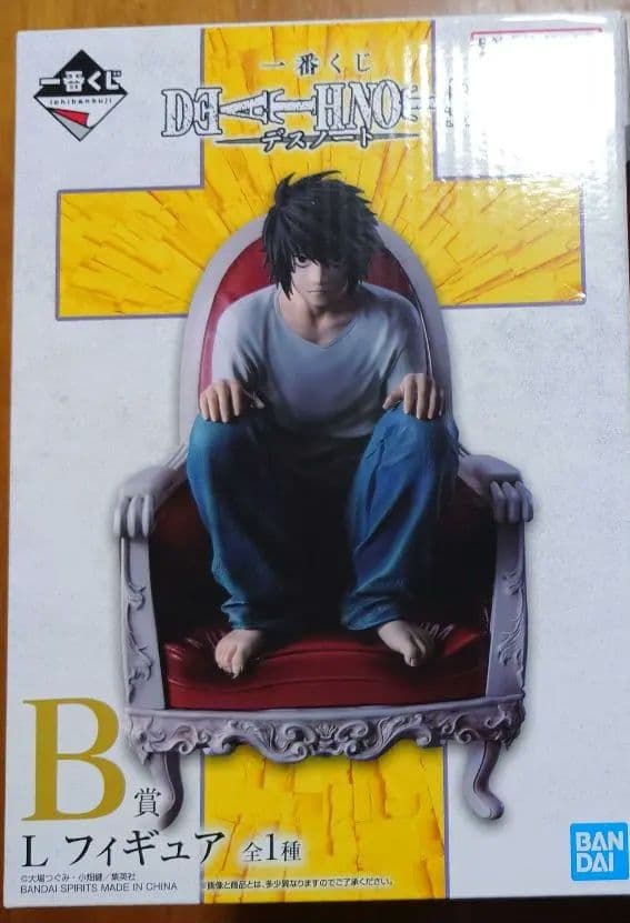 デスノート　一番くじ　B賞Lフィギュア　DEATH NOTE