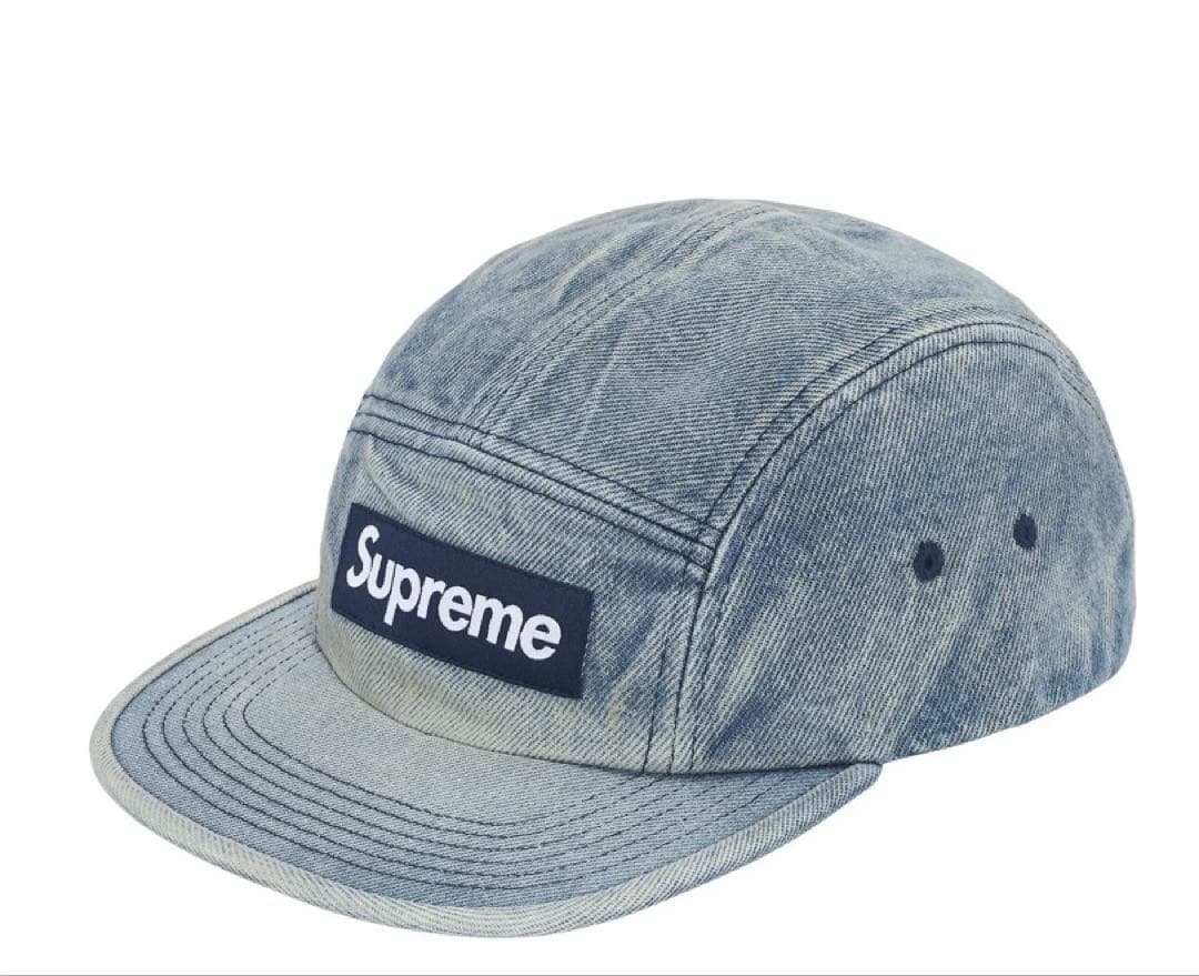 supreme WASHED CHINO CAP デニム　新品未使用 中古・古着通販】Supreme (シュプリーム) デニムキャップ インディゴ