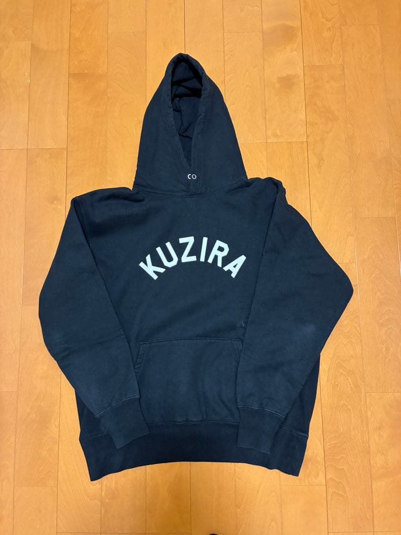 KUZIRA ピザオブデスパーカー ブラック XL