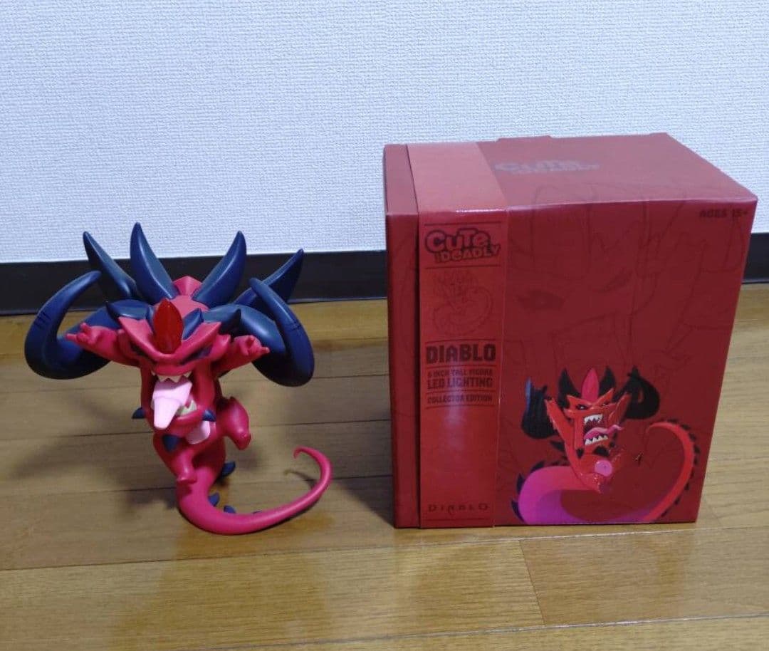 BLLIZARD Diablo3 Cute ディアブロ Cute But Deadly Diablo Colossal Series 1 Diablo 8 PVC Figure