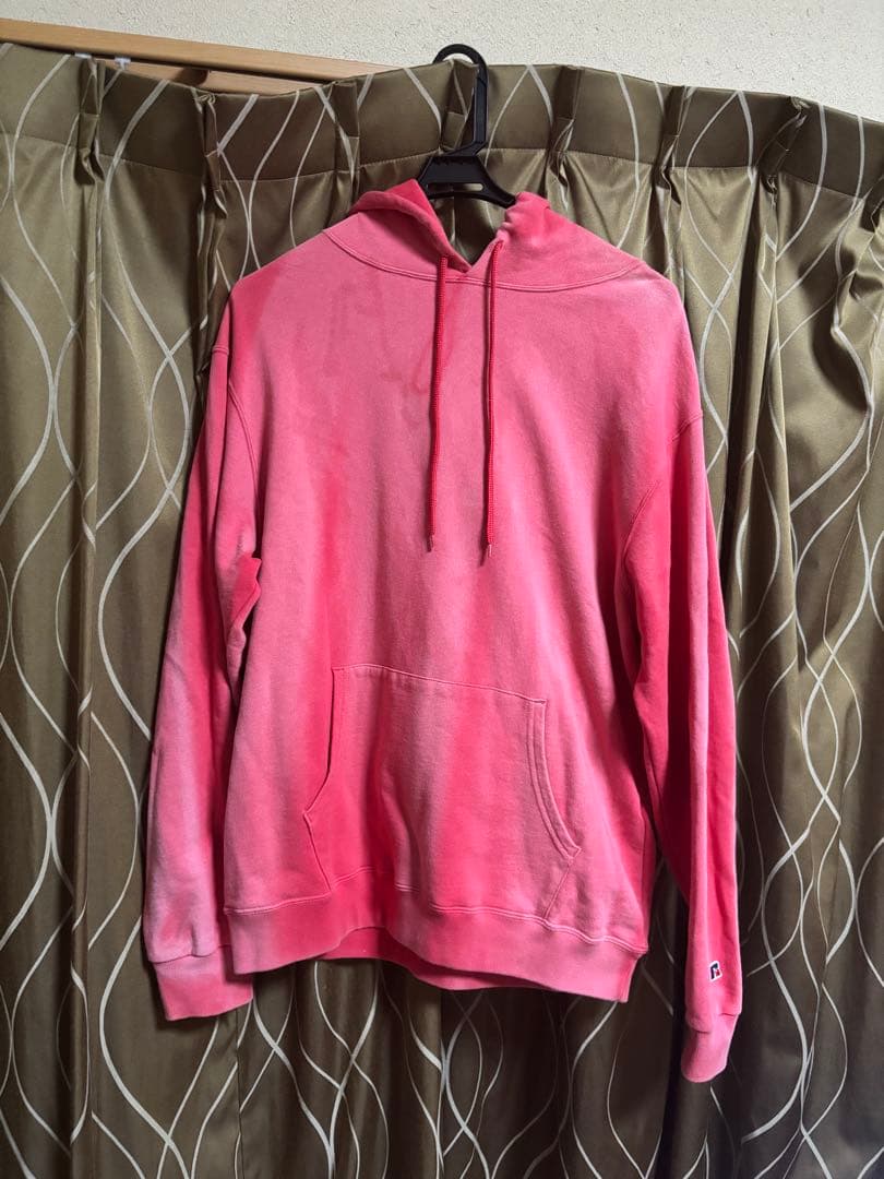 鬼フェード Russell Athletic 無地 パーカー XL Russell Athletic（ラッセル アスレティック） パーカー 「別注