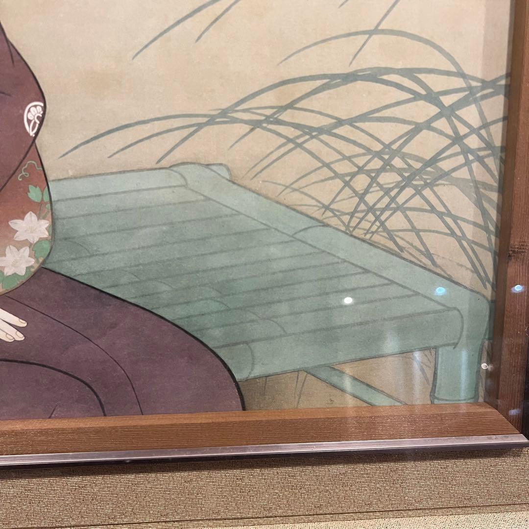 作家 上村松園 作品 螢 技法 木版 京都国立近代美術館 内山武夫監修