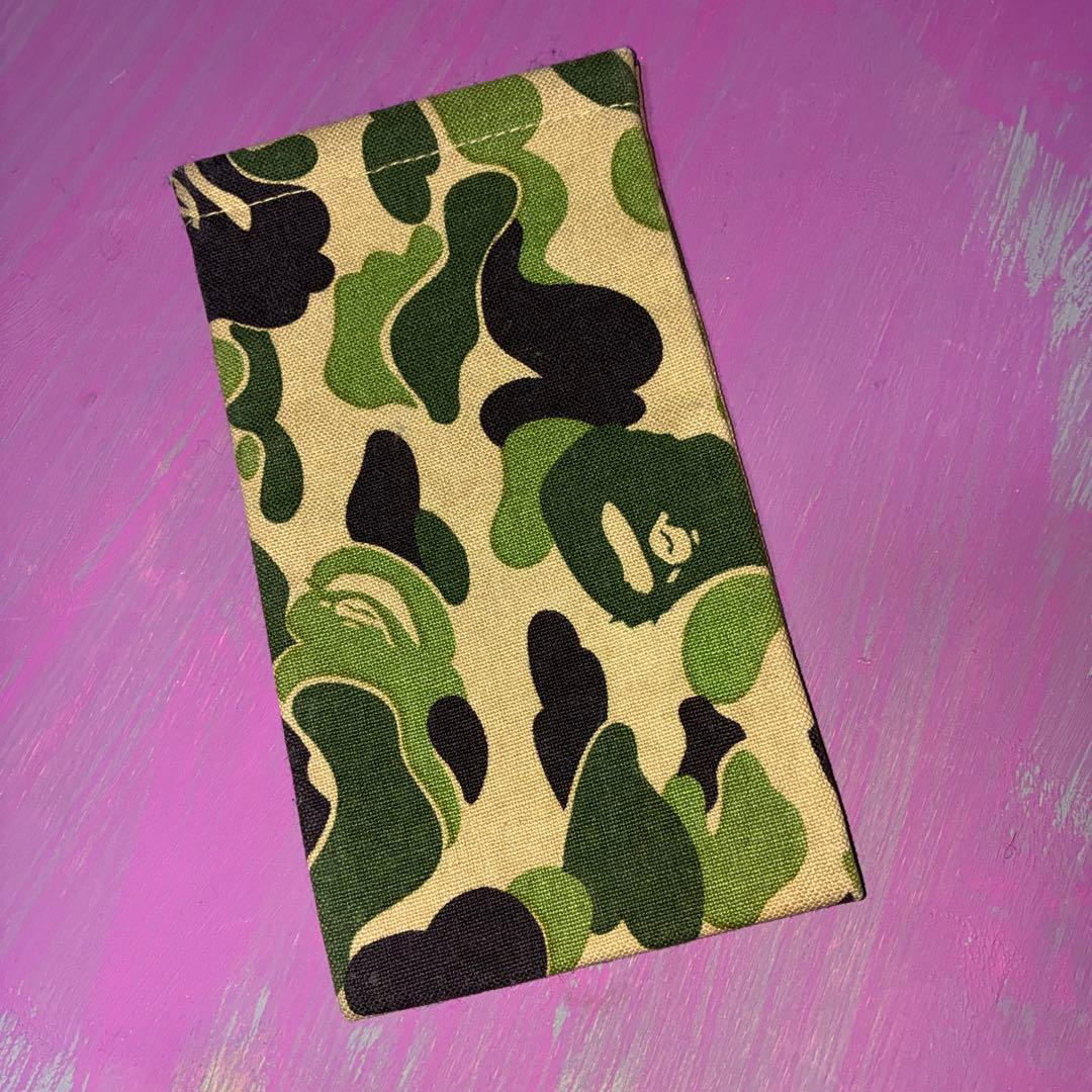 a bathing ape eyewear case 初期　bape カモフラ