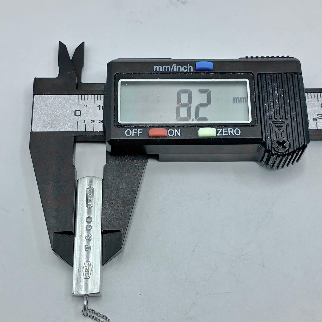 ティファニー 1837 ナローバー ネックレス シルバー 社外あずき