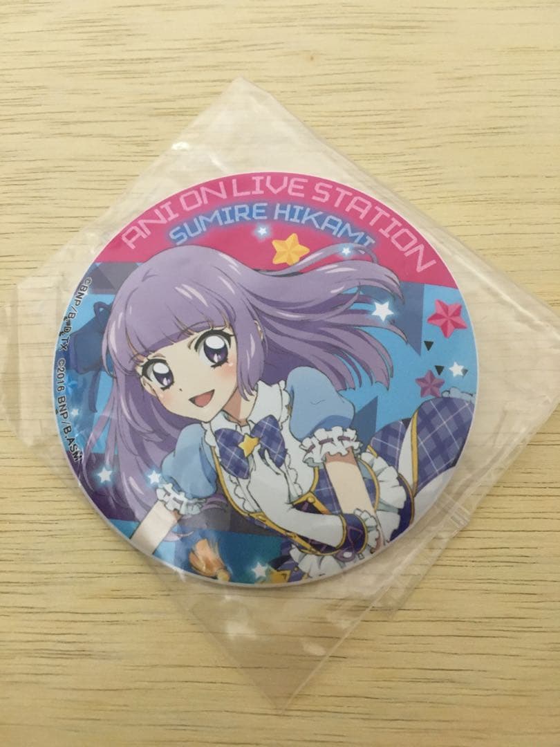 アイカツ アニON マグバッジ 氷上スミレ