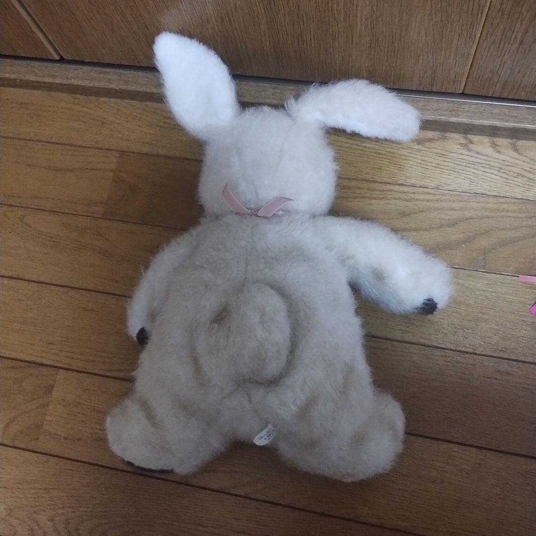 サンアローフルーリスト 希少 当時物 うさぎ ぬいぐるみ 昭和レトロ
