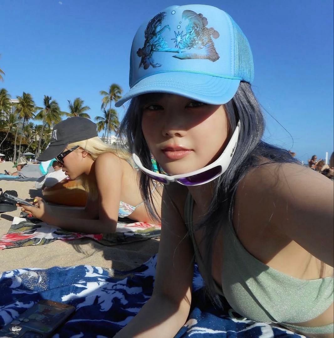 セール！明日まで！xgひなた着用 yumin ha キャップ