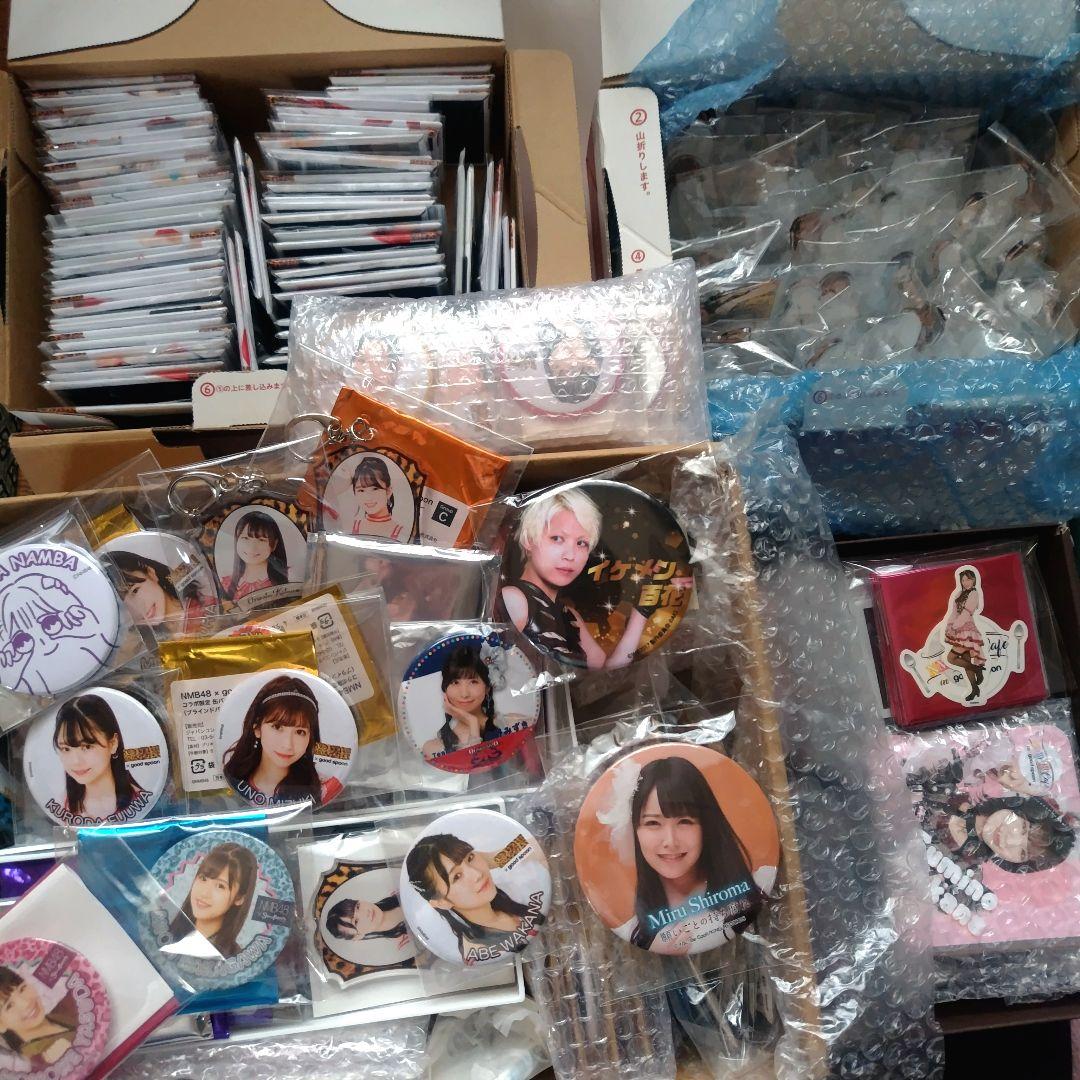 NMB48 缶バッジ トレカ シール アクスタ コースター 等グッズ セット NMB48 OFFICIAL GOODS STORE