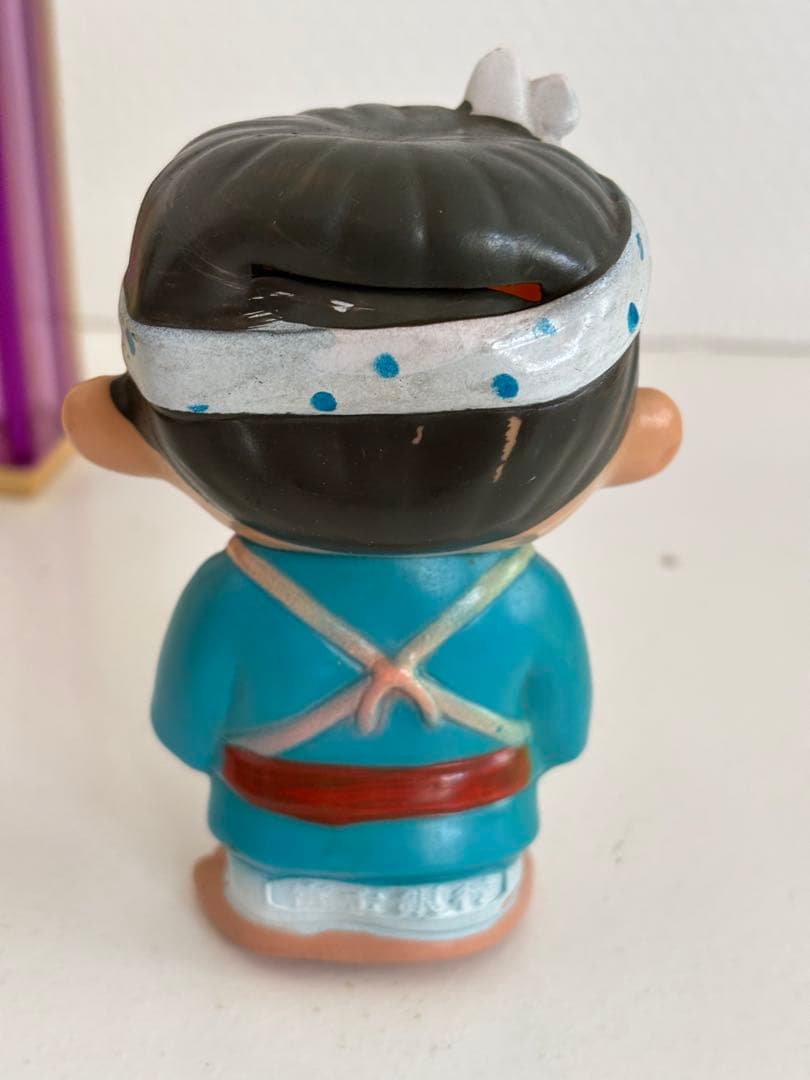 非売品】富士銀行ぼくちゃんソフビ貯金箱とプラスティックタワー貯金箱