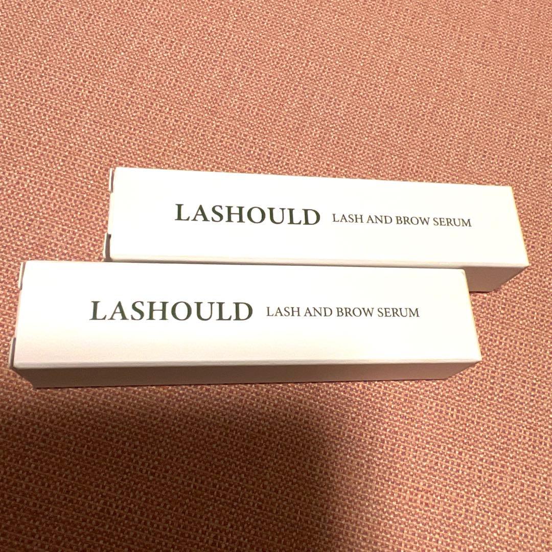 2本　新品LASHOULD ラッシュドまつ毛眉毛美容液