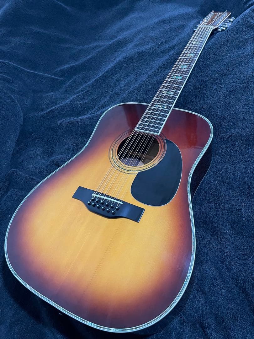 Morris B-50 縦ロゴ ハカランダ 12弦アコースティックギター