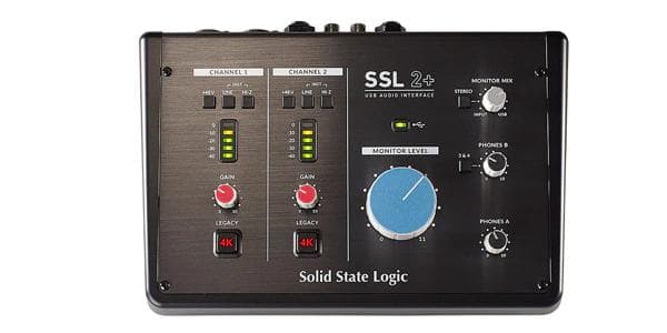 SSL2+ Solid State Logic オーディオインターフェイス Solid State Logic SSL2+ MKII Audio Interface | FrontEndAudio.com