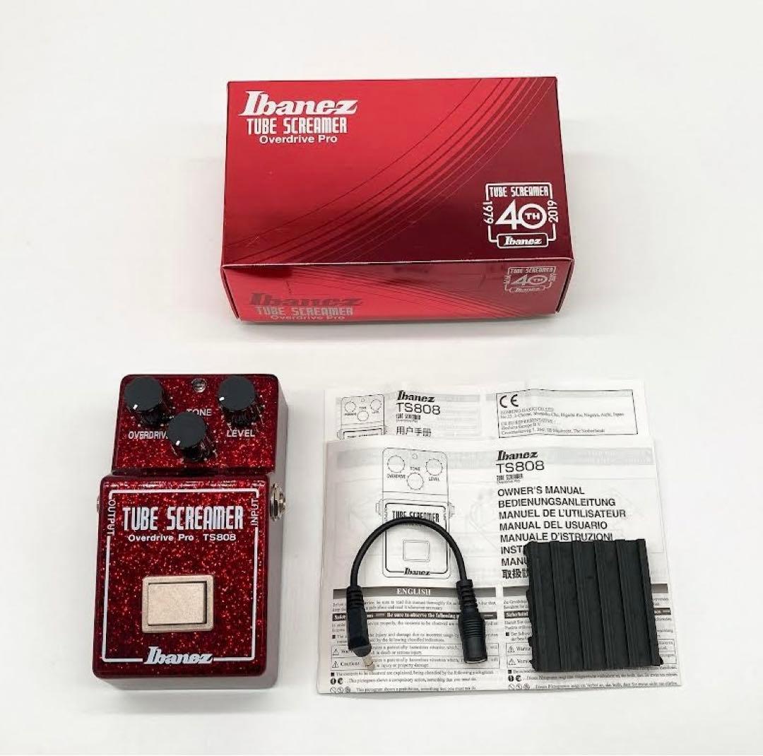 Ibanez TS808 40TH TUBE SCREAMER 40周年記念