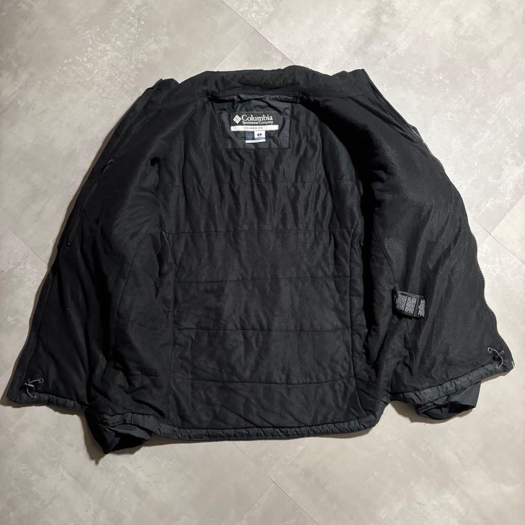 00s コロンビア Colombia パフジャケット シェルドシンチラ 型 黒