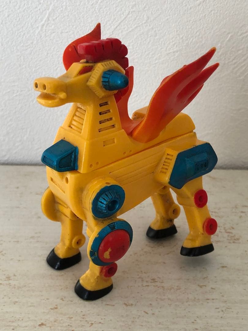 ヤットデタマン　大天馬　ソフビ　当時物