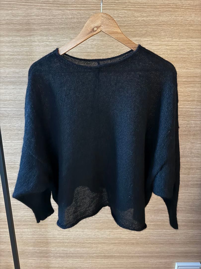 トップス Suzukitakayuki fulling knit cape