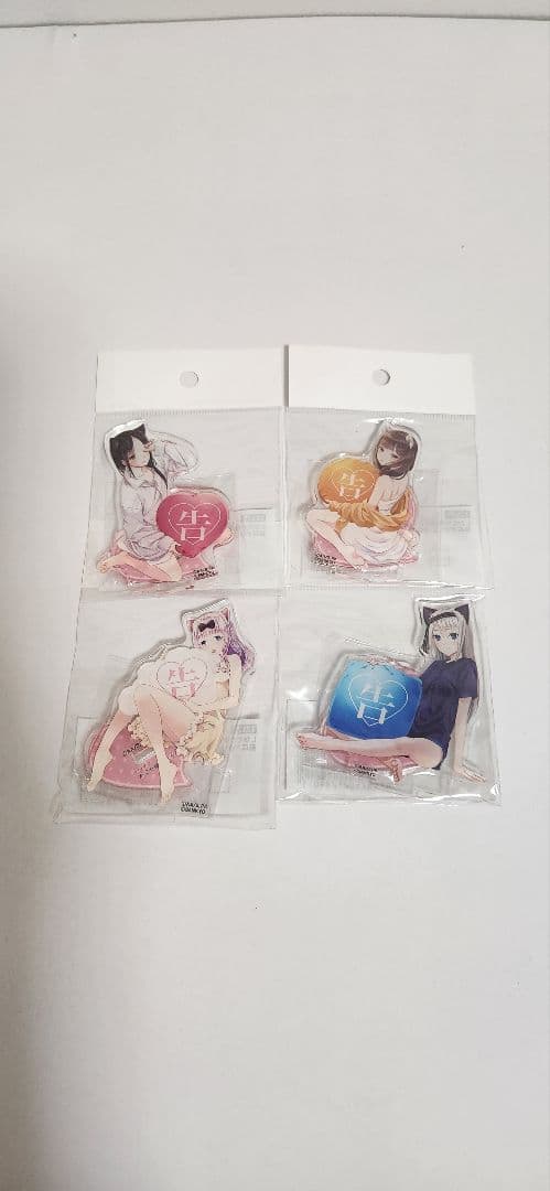 パチスロ　かぐや様は告らせたい　猫耳アクリルスタンド　4種セット　非売品 パチスロ かぐや様は告らせたい 猫耳アクリルスタンド / スマスロ