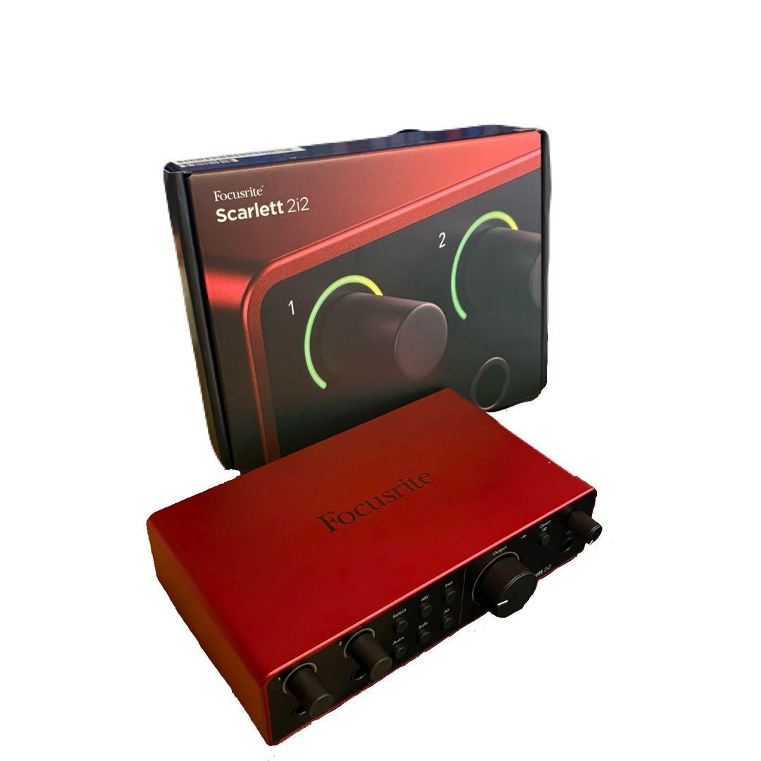 DTM・DAW Focusrite Scarlett 2i2 (gen.4)
