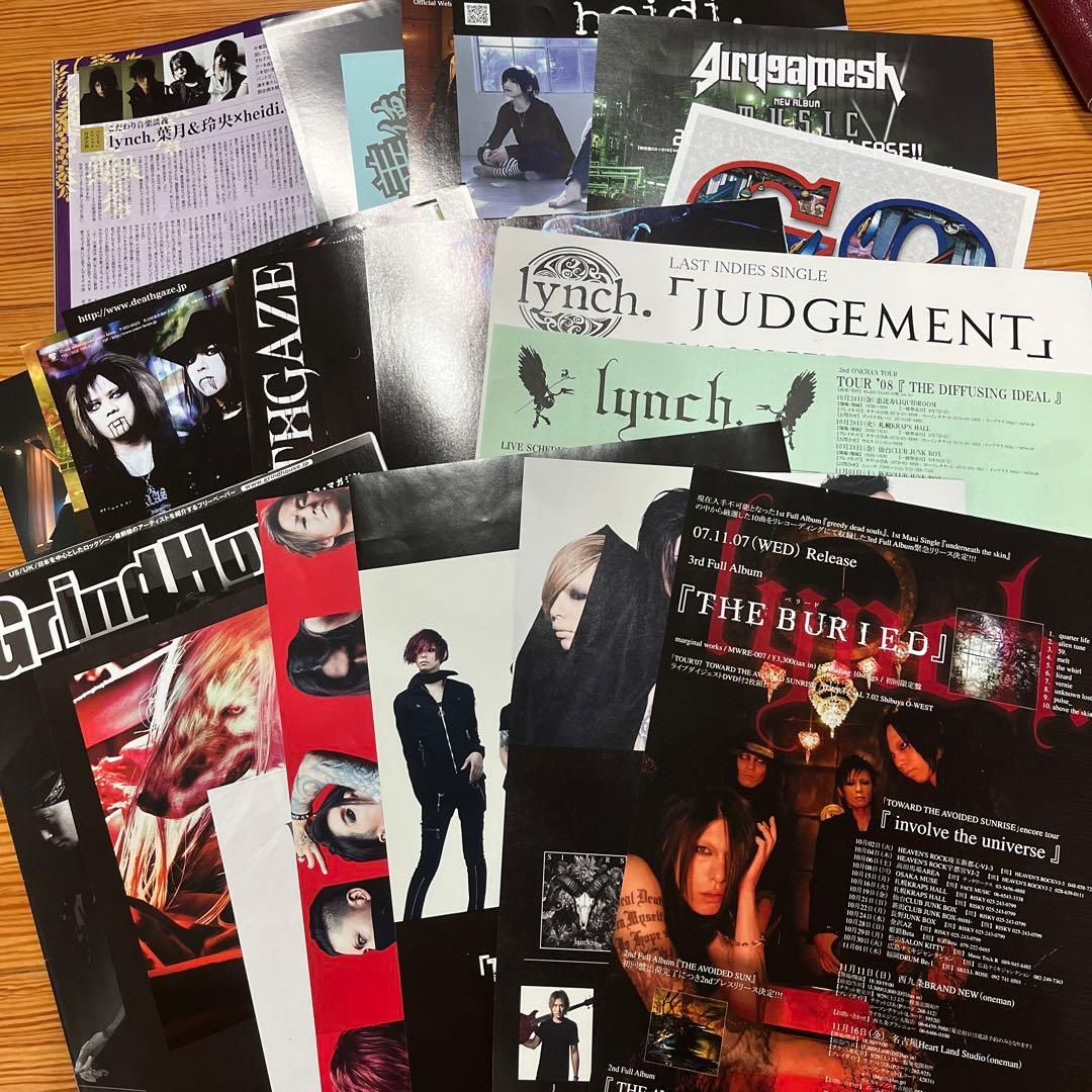 lynch. DEATHGAZE ギルガメッシュ V系 フライヤー