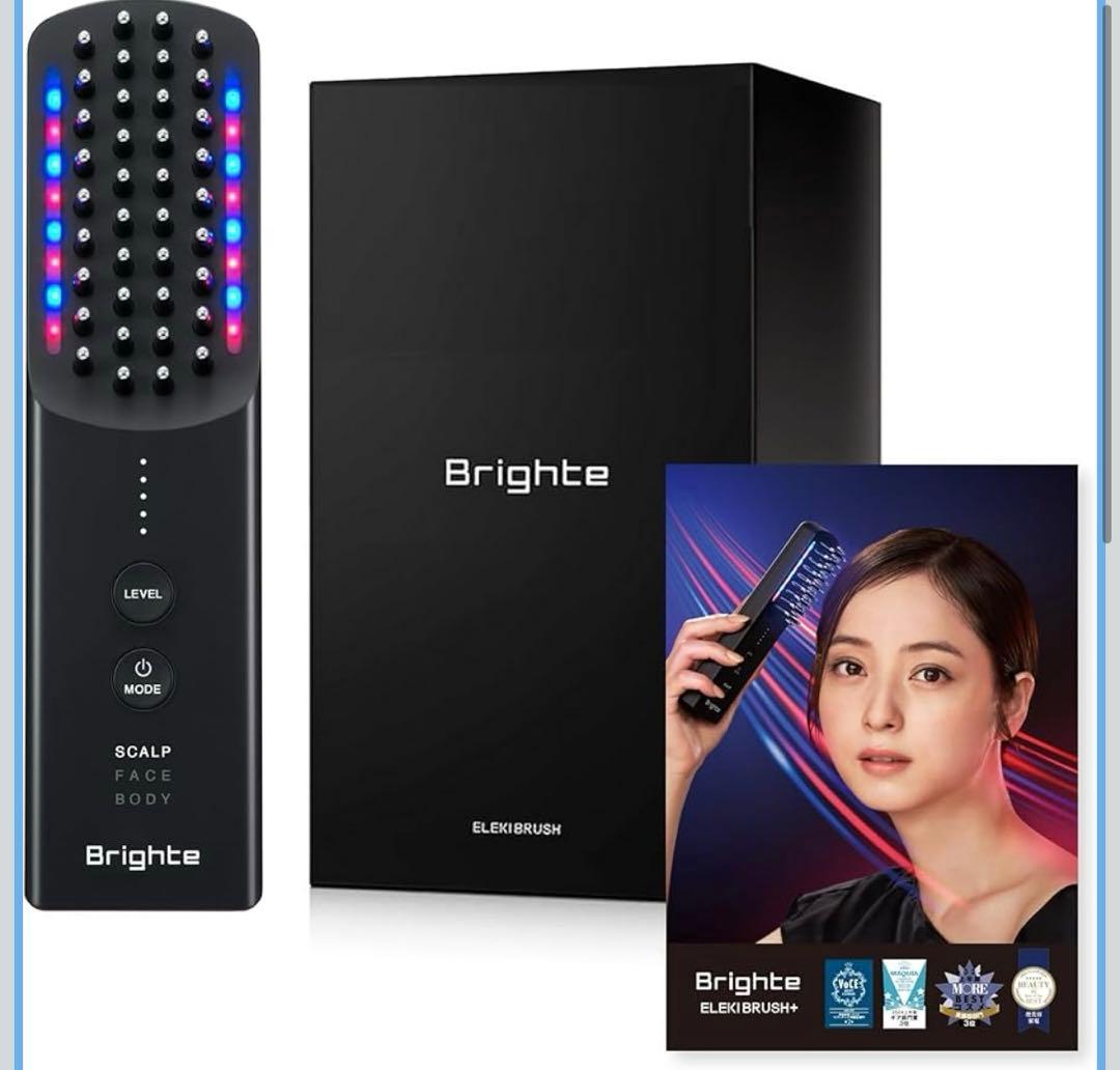 佐々木希プロデュースBrighte ブライト ELEKI BRUSH＋美容器 Amazon.co.jp: 【佐々木希 アンバサダー】Brighte ブライト ELEKI