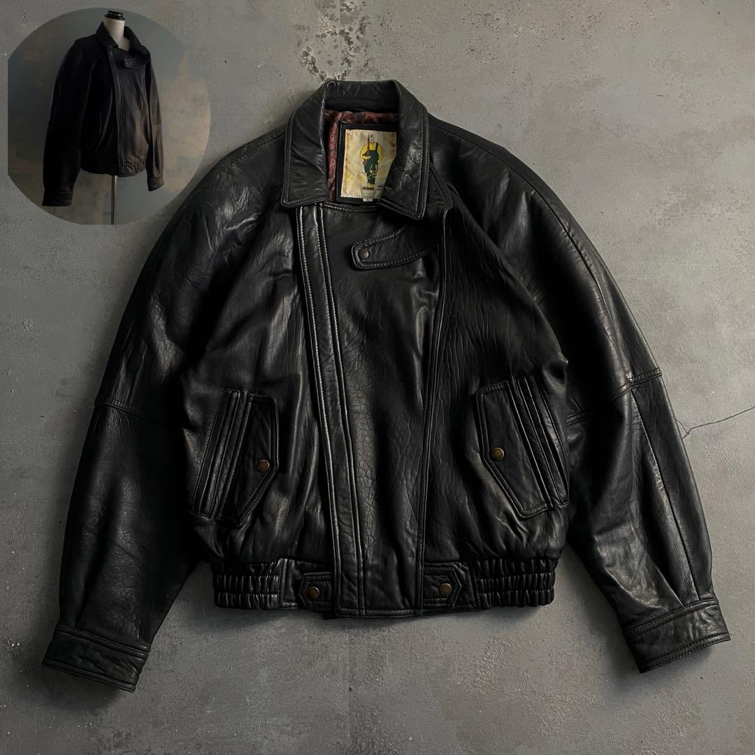 A-2“Wind shield“羊革“短丈“bomber jacket Tall/Long Men's Leather Bomber Jacket | Government Jacket