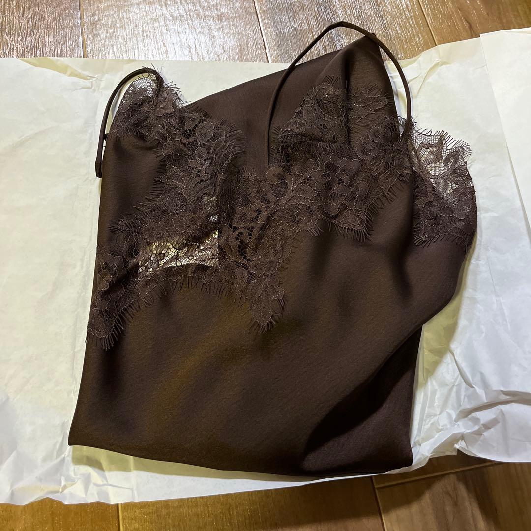 こんぶちょう　ZARAキャミワンピース2色セット ZARAのワンピース/ドレス（ブラウン系）を使った「キャミワンピ」の