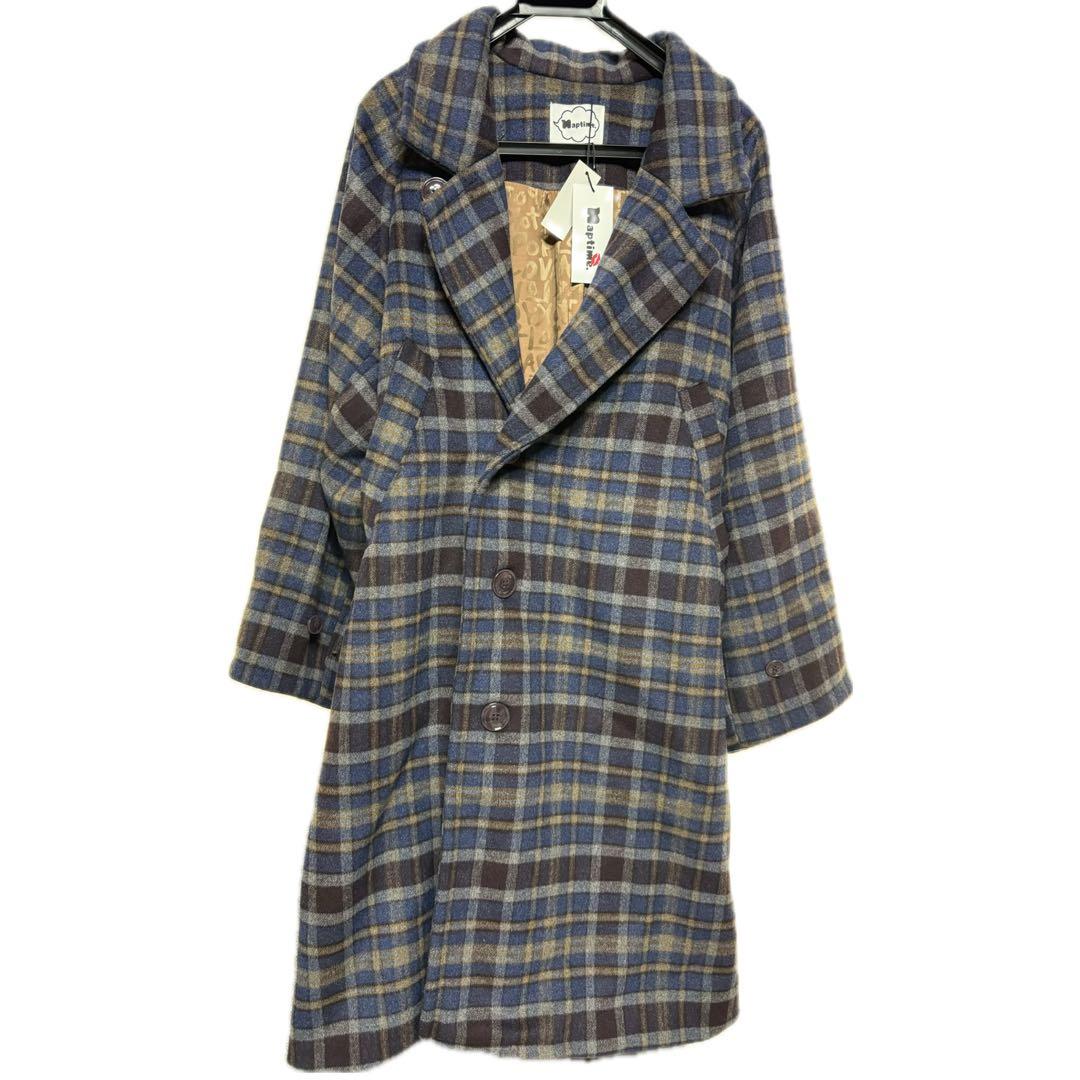 新品・未使用！】Nissy Naptime 2021 FW チェックコート - メルカリ