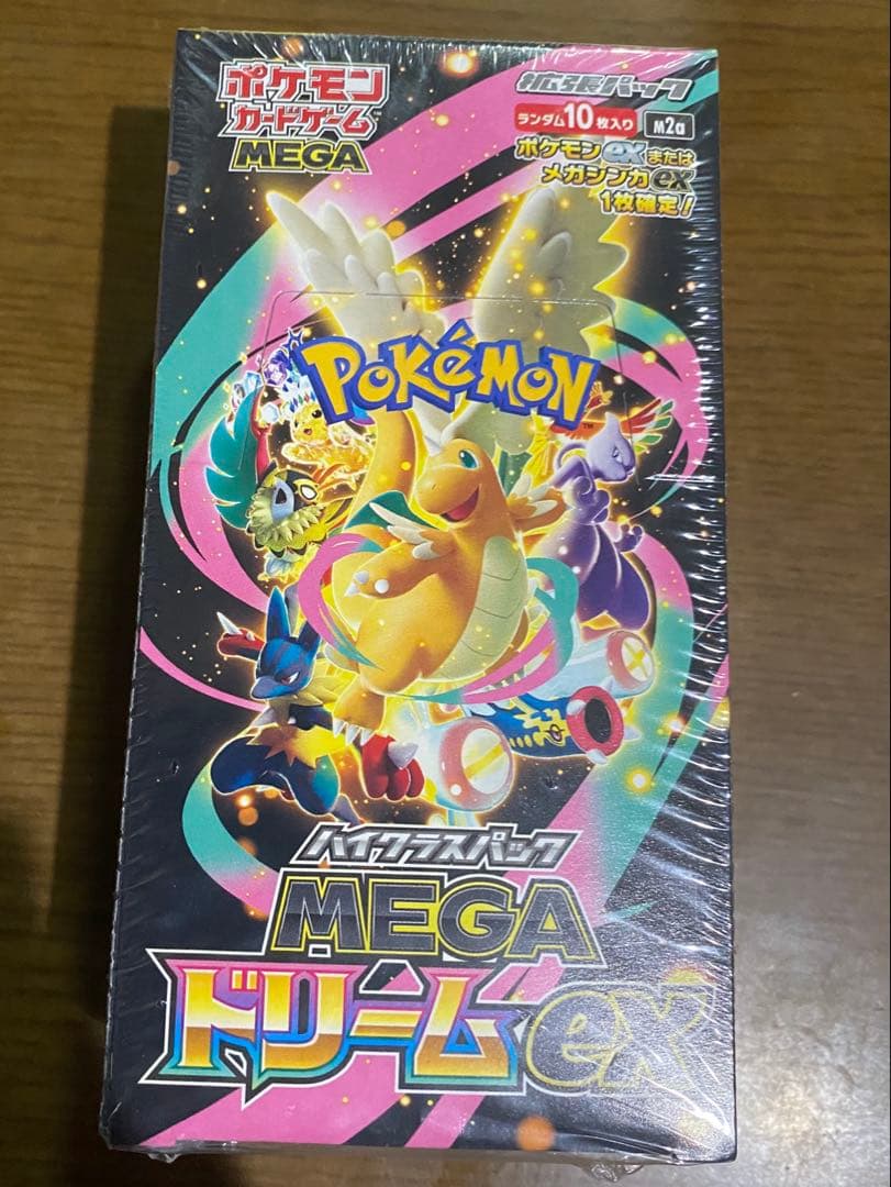 新品未開封　ポケモンカードMEGA ドリームEX BOX シュリンク付き ポケモンカードゲーム 【シュリンク付き】ポケモンカードゲーム MEGA