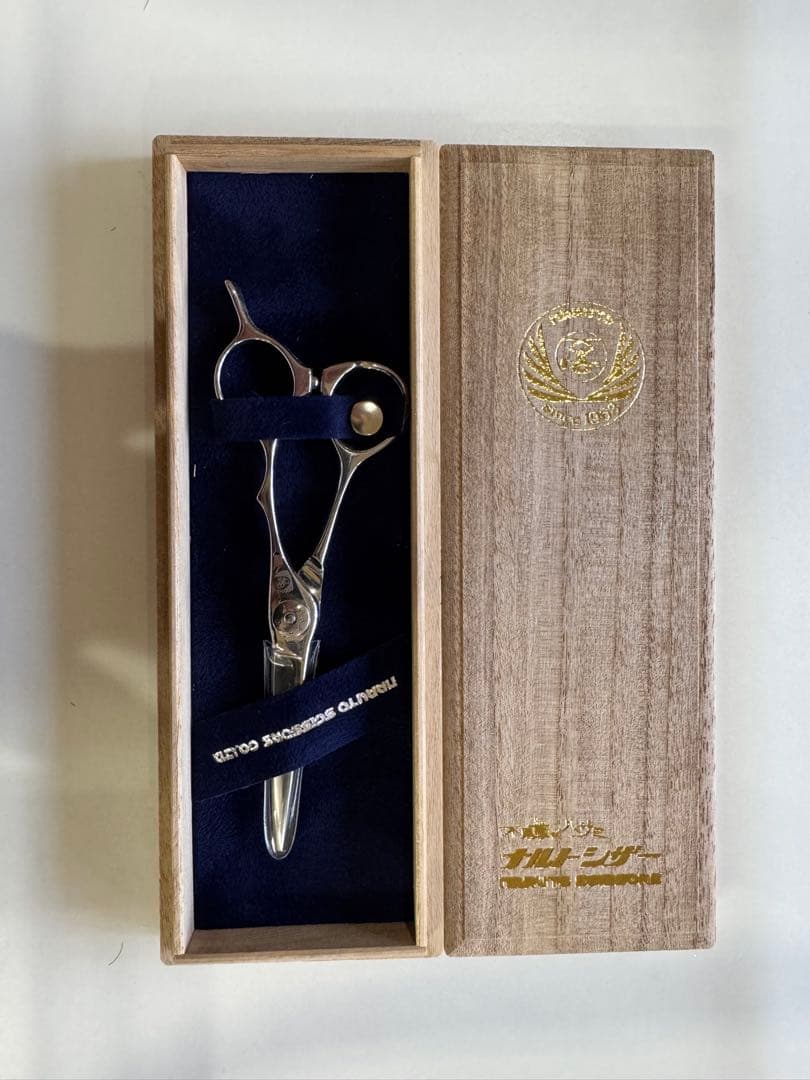 ナルトシザー　ミニシザー　メガネDB-Ⅱ 付き　5.6インチ