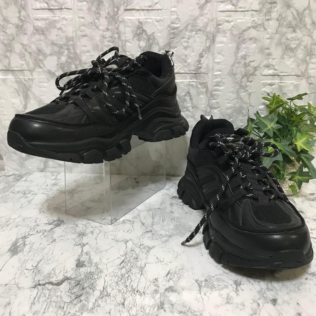 美品 ADAMASTE rank upper ランクアッパー 厚底スニーカー S - メルカリ