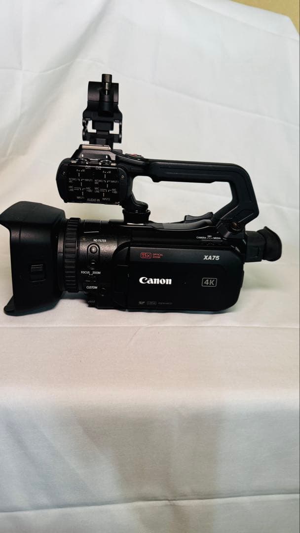 中古 極美品 Canon XA75 業務用ビデオカメラ本体