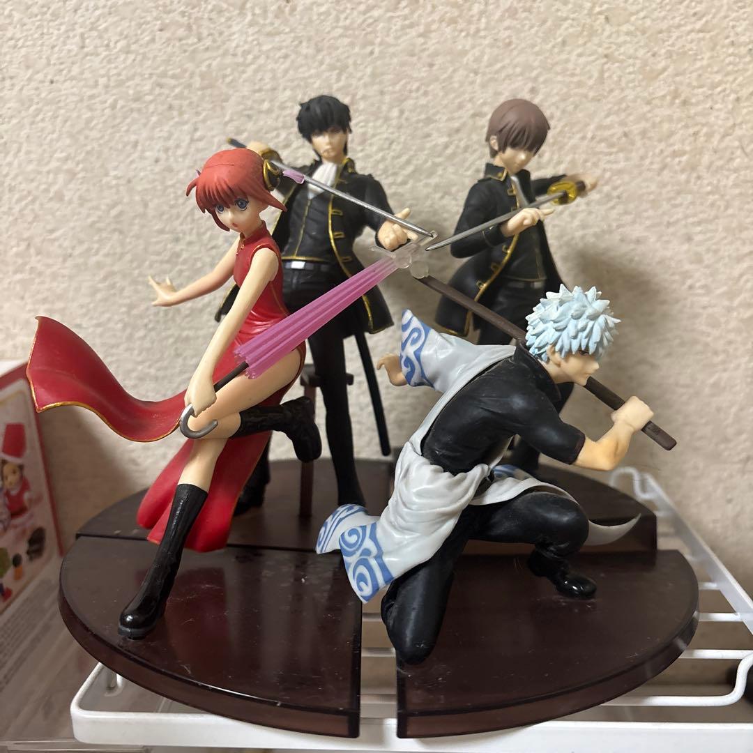 【箱無し】新・銀魂スタイリング 食玩フィギュア(全4種セット)