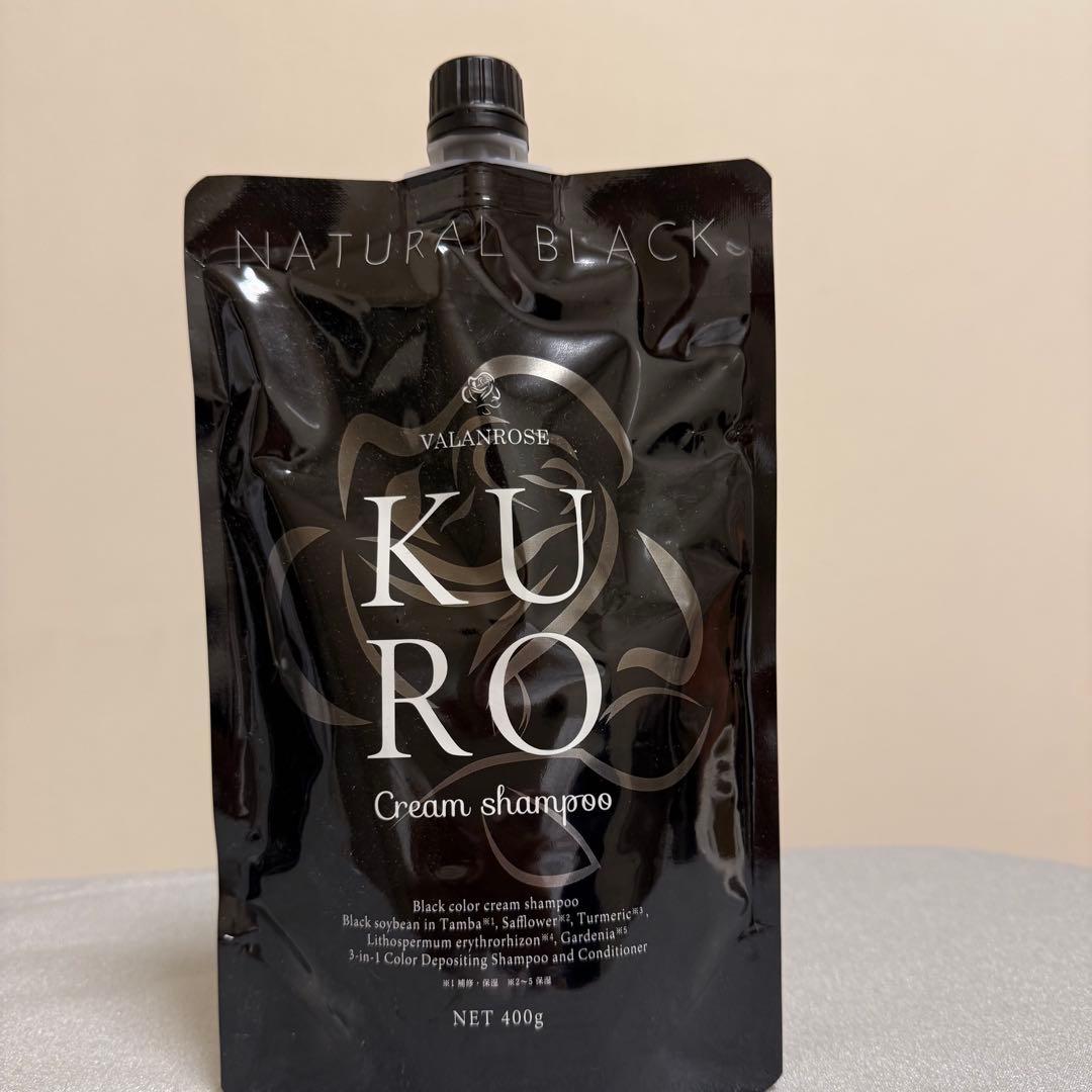 VALANROSE KURO Cream shampoo（4本セット）