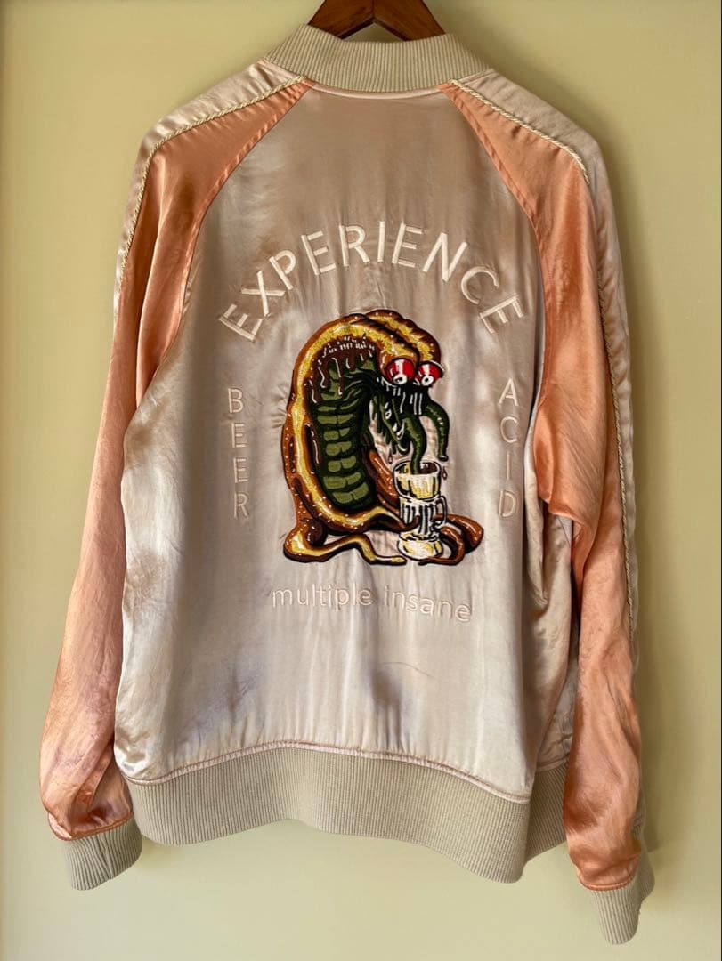 black weirdos 刺繍 スカジャン M ブラックウィドー 2026年最新】BlackWeirdos スカジャンの人気アイテム - メルカリ