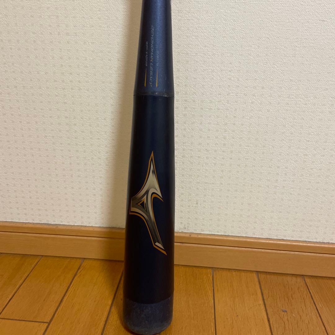 m*o様 BEYOND MAX LEGACY 軟式バット 黒 2023モデル ミズノ ビヨンドマックス レガシー 限定カラー 一般軟式